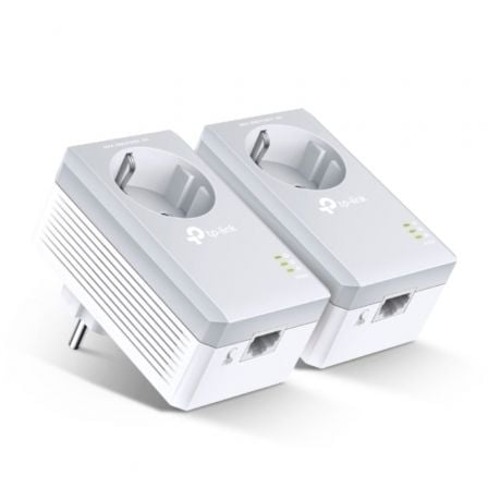 art_tpl-plc20tl-pa4010p20kit_1 Adaptador Powerline TP-Link TL-PA4010P KIT 600Mbps/ Alcance 300m/ Pack de 2