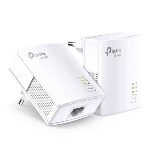 art_tpl-plc20tl-pa701720kit_1-1 Adaptador Powerline TP-Link TL-PA7017Kit 1000Mbps - 300m de Alcance - Pack de 2