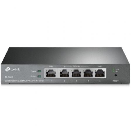 art_tpl-rou20tl-r605_1 Router VPN SafeStream Gigabit TP-Link Omada TL-R605/ 5 Puertos Multi-WAN