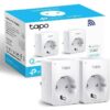 Enchufe WiFi Inteligente TP-Link Tapo P100 - Pack 2, Control por App y Voz