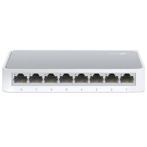 Switch TP-Link 8 Puertos Gigabit, 10/100 Mbps, Plug and Play, Ahorro Energético 60%