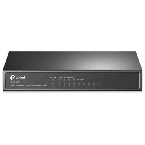 art_tpl-switch20tl-sf1008p_1-1 Switch Gigabit TP-Link SF1008P 8 Puertos PoE - Ideal para Redes Domésticas y Empresariales
