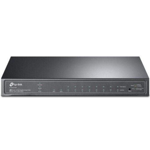art_tpl-switch20tl-sf1009p_1-1 Switch TP-Link TL-SF1009P 9 Puertos PoE+ para Vigilancia IP y Oficinas