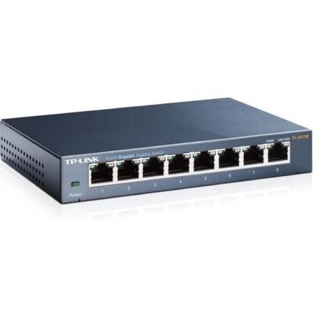 art_tpl-switch20tl-sg108un_1 Switch TP-Link TL-SG108 V3.0 8 Puertos/ RJ-45 10/100/1000