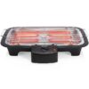 Barbacoa Eléctrica Tristar BQ-2813 - 2000W, Parrilla 38x22cm, Ideal para Terraza y Camping