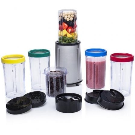 art_tris-pae-bat20bl-4445_1 Batidora de vaso Tristar BL-4445/ 240W/ 1 Velocidad/ Capacidad 400ml/ Incluye 4 vasos