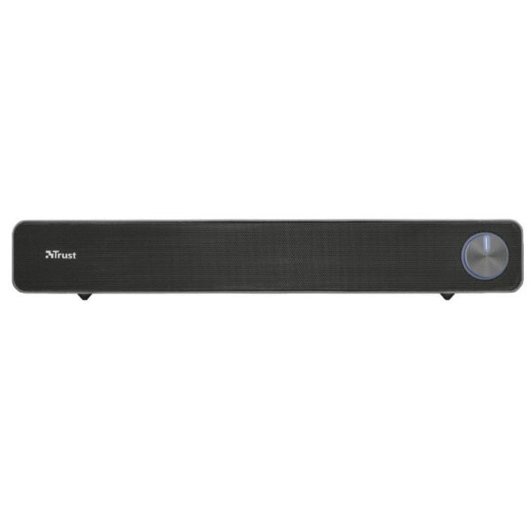 Barra de Sonido Trust Arys 12W - Sonido Potente y Estilo Minimalista para PC