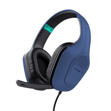 art_tru-aur20gxt2041520zirox20bl_1 Auriculares Gaming con Micrófono Trust Gaming GXT 415 Zirox/ Jack 3.5/ Azules