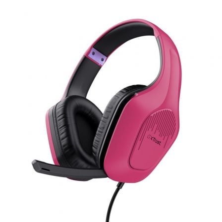 art_tru-aur20gxt2041520zirox20pk_1 Auriculares Gaming con Micrófono Trust Gaming GXT 415 Zirox/ Jack 3.5/ Rosas