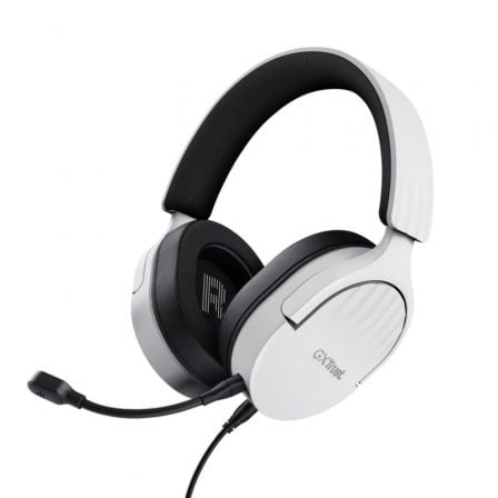 art_tru-aur20gxt2048920fay20wh_1 Auriculares Gaming con Micrófono Trust Gaming GXT 489 Fayzo/ Jack 3.5/ Blancos
