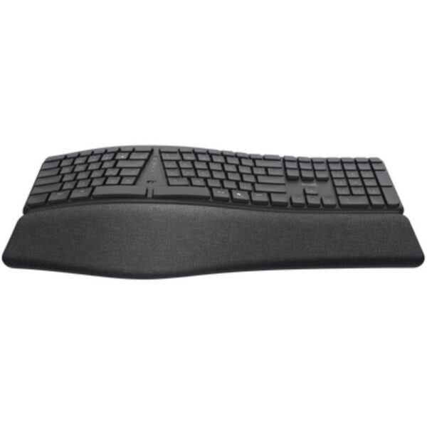 Teclado Inalámbrico Ergonómico Trust Keyra - Multidispositivo y Silencioso
