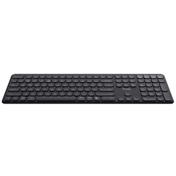 Teclado Inalámbrico Bluetooth Trust Vaiya - Multidispositivo y Compacto