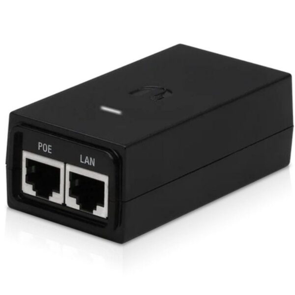 Inyector PoE Gigabit Ubiquiti 24V 12W - Protección Avanzada