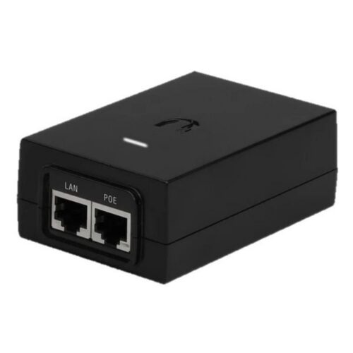 Inyector PoE Ubiquiti 48V 24W - Alimentación para Dispositivos Ethernet