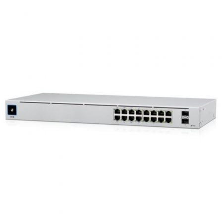art_ubi-switch20usw-16-poe_1 Switch Gestionable Ubiquiti USW-16-POE 16 Puertos/ RJ-45 Gigabit 10/100/1000/ SFP/ PoE+
