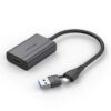 Adaptador HDMI USB-C a USB-A + HDMI - 1080p@60Hz - 15 cm