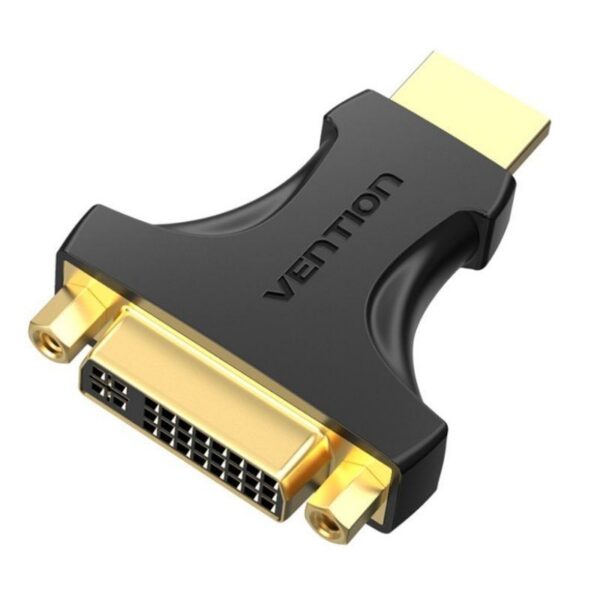 Adaptador HDMI a DVI Negro - 1080p@60Hz - Transmisión Dual