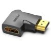 Adaptador HDMI 4K 90º Macho-Hembra - Transmisión Dual y Calidad Premium
