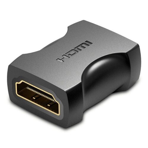 art_ven-adp20airb0_1-1 Adaptador HDMI 4K Hembra a Hembra - 60Hz, Chapado en Oro, Negro
