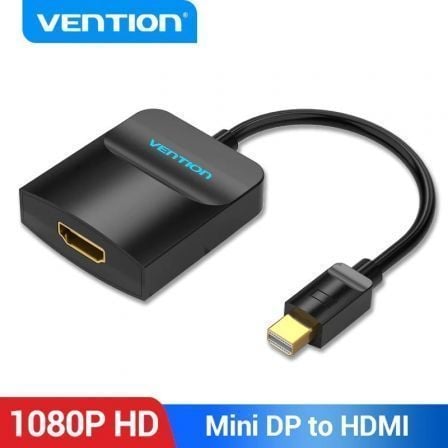 art_ven-adp20conv20hbcbb_1 Conversor Vention HBCBB/ Mini DisplayPort Macho - HDMI Hembra