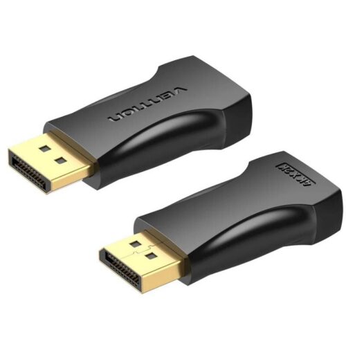 art_ven-adp20hbpb0_1-1 Adaptador HDMI 4K Vention - DisplayPort Macho a HDMI Hembra