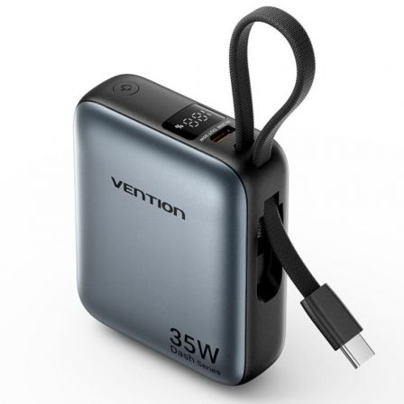 art_ven-bat20fheh0_1 Powerbank 10000mAh Vention FHEH0/ 35W/ Gris