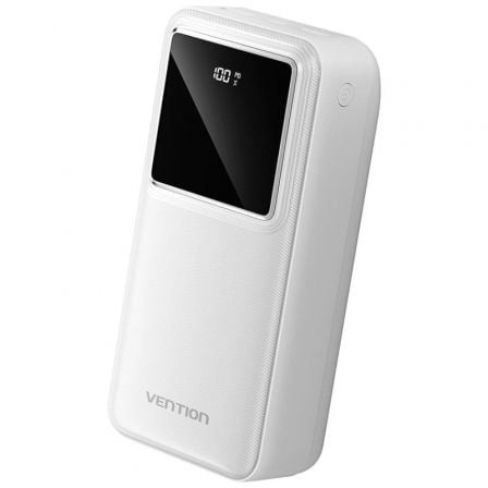 art_ven-bat20fhmw0_1 Powerbank 30000mAh Vention FHMW0/ 22.5W/ Blanca