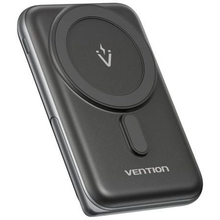art_ven-bat20fhnb0_1 Powerbank 10000mAh Vention FHNB0/ 20W/ Wireless/ Negra