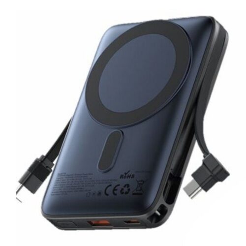 art_ven-bat20i16l0_1-1 Powerbank 10000mAh Vention I16L0 - 22.5W Inalámbrico y Magnético - Azul