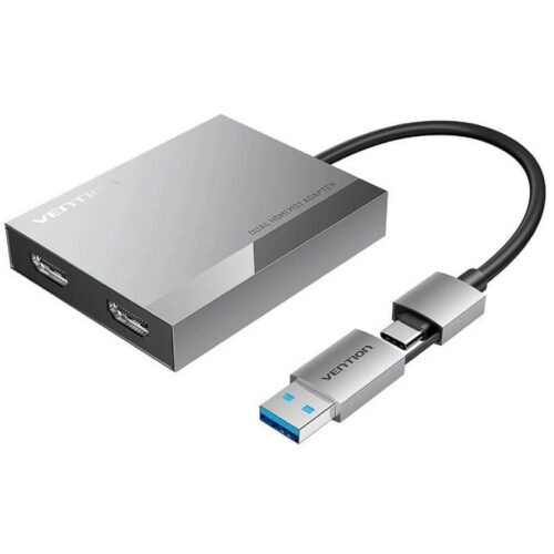 art_ven-cab20acxhb_1-1 Adaptador USB-C a 2x HDMI 4K 60Hz - Vention ACXHB