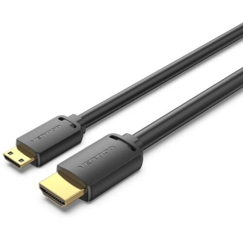 Cable HDMI 4K Vention - Macho a Mini HDMI - 1.5m - Conectores Chapados en Oro