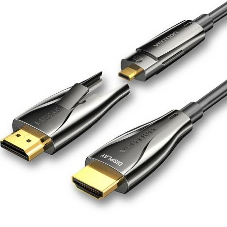 art_ven-cab20alpbt_1 Cable HDMI Vention ALPBQ/ HDMI Macho - Micro HDMI Macho/ HDMI Macho/ 30m/ Negro