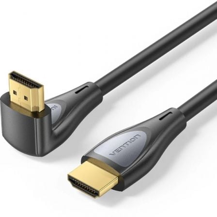 art_ven-cab20alqbi_1 Cable HDMI 2.0 4K Acodado Vention ALQBI/ HDMI Macho - HDMI Macho/ 3m/ Negro