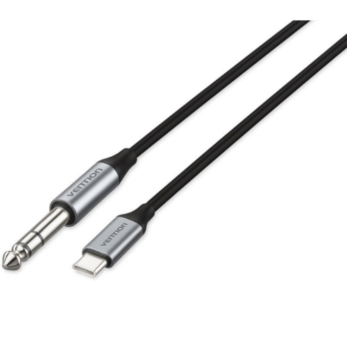 art_ven-cab20bijhf_1-1 Cable Conversor USB-C a Jack 3.5mm - 1m - Gris - Vention BIJHF