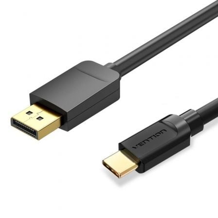 art_ven-cab20cgybh_1 Cable Conversor Vention CGYBH/ USB Tipo-C Macho - DisplayPort Macho/ 2m/ Negro