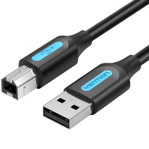 art_ven-cab20coqbd_1-1 Cable USB 2.0 para Impresora - Tipo B Macho - 480 Mbps - 50 cm - Negro