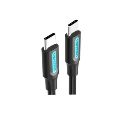 art_ven-cab20cosbg_1-1 Cable USB-C a USB-C Vention COSBG - 1.5m, 60W, 480Mbps - Negro