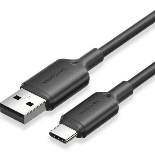 Cable USB Tipo-C 3A 60W - Transferencia Rápida 480Mbps - 1 Metro