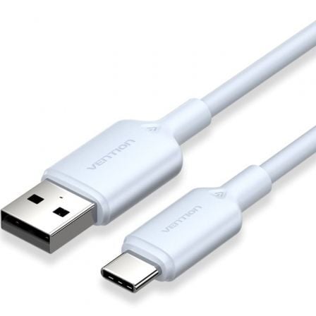 art_ven-cab20ctqlf_1 Cable USB 2.0 Tipo-C Vention CTQLF/ USB Tipo-C Macho - USB Macho/ Hasta 60W/ 480Mbps/ 1m/ Azul