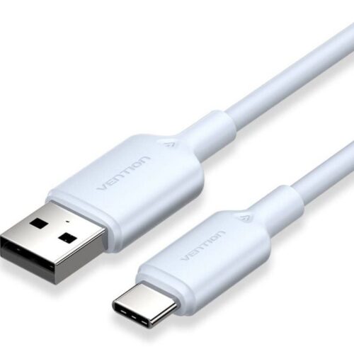 Cable USB Tipo-C a USB-A Vention - 60W, 480Mbps, 2m - Azul