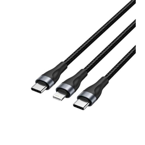 art_ven-cab20h17bav_1-1 Cable USB-C a Lightning Vention H17BAV - 60W, 480Mbps, 1.2m - Negro