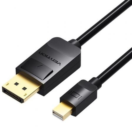 art_ven-cab20haabh_1 Cable Conversor Vention HAABH/ Mini DisplayPort Macho - DisplayPort Macho/ 2m/ Negro
