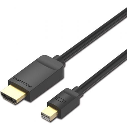 art_ven-cab20habbh_1 Cable Conversor Vention HABBH/ Mini DisplayPort Macho - HDMI Macho/ 2m/ Negro