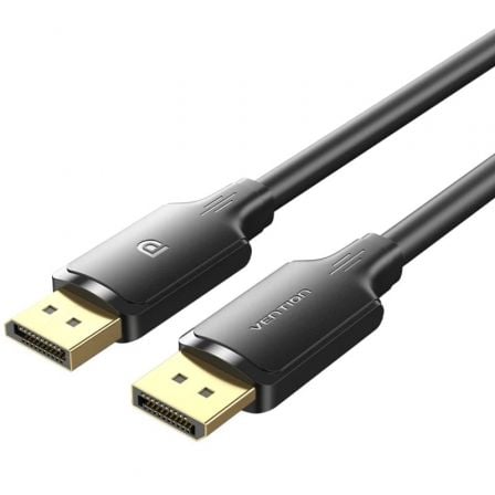 art_ven-cab20hakbf_1 Cable Vention HAKBF/ DisplayPort Macho - DisplayPort 4K Macho/ 1m/ Negro