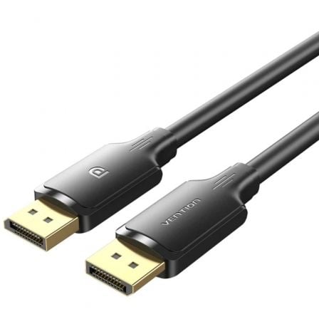 art_ven-cab20hakbh_1 Cable Conversor Vention HAKBH/ DisplayPort Macho - DisplayPort 4K Macho/ 2m/ Negro