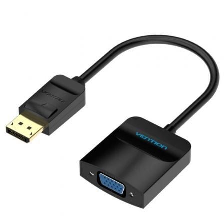 art_ven-cab20hbfbb_1 Conversor Vention HBFBB/ DisplayPort Macho - VGA Hembra/ 15cm/ Negro