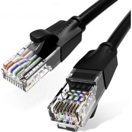 art_ven-cab20ibebk_1 Cable de Red RJ45 UTP Vention IBEBK Cat.6/ 8m/ Negro