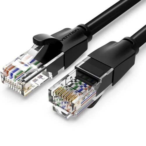 art_ven-cab20ibebs_1-1 Cable de Red RJ45 UTP Vention IBEBS Cat.6 - 25m - Negro - Alta Velocidad