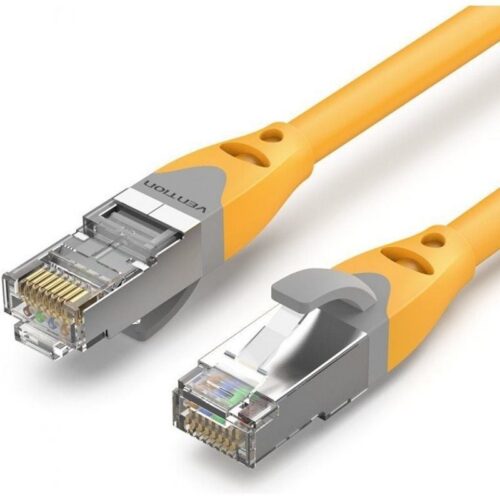 art_ven-cab20ibhyd_1-1 Cable de Red RJ45 SFTP Vention IBHYD Cat.6A 50cm - 10Gbps Amarillo