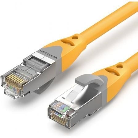 art_ven-cab20ibhyl_1 Cable de Red RJ45 SFTP Vention IBHYL Cat.6A/ 10m/ Amarillo